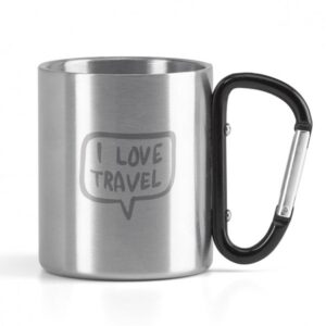 Caneca Aço Inox Personalizada 230ml
