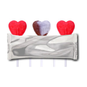 Pirulito Coração Personalizado