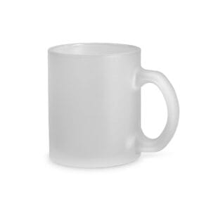 Caneca de Vidro Fosco Personalizada 340ml