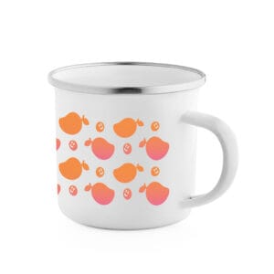 Caneca Esmalte Personalizada 350ml
