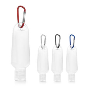 Frasco Personalizado 50ml Com Mosquetão