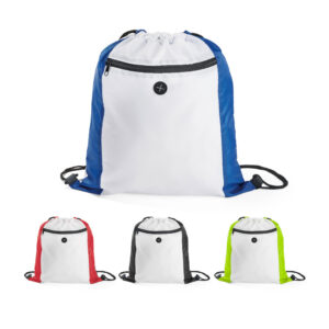 ALICANTE. Sacola tipo mochila em 210D