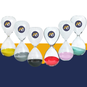 Ampulheta de Vidro Sortidas - 30 Minutos