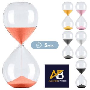 Ampulheta de Vidro Sortidas - 5 Minutos
