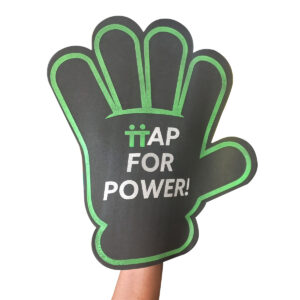 Luva de EVA Personalizada - Mão Aberta