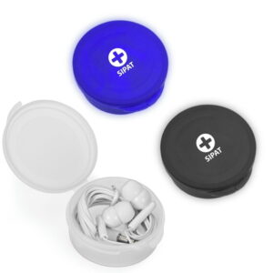 Fone de Ouvido Personalizado com Estojo