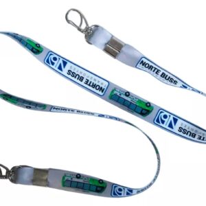 Cordão Personalizado - 2 Terminais Mosquetes