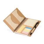Brinde Caderno Ecológico com Autoadesivos e Caneta 2