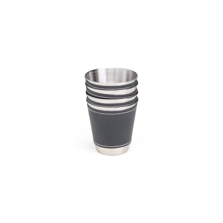 Brinde Kit Copo Inox 50ml 4 Peças 1