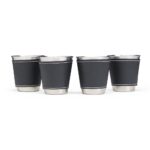 Brinde Kit Copo Inox 50ml 4 Peças 4