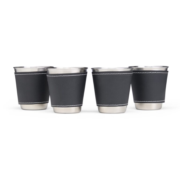 Brinde Kit Copo Inox 50ml 4 Peças 4