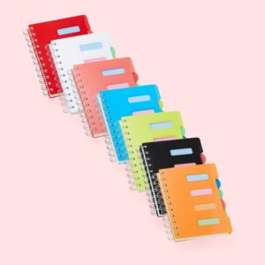Brinde Caderno Pequeno com Divisórias 1