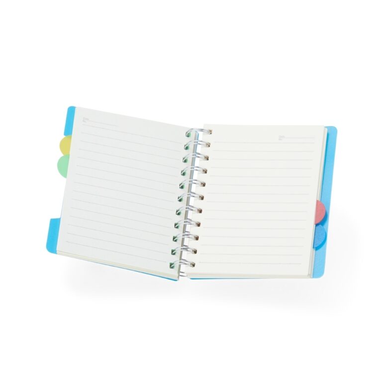 Brinde Caderno Pequeno com Divisórias 4