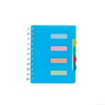 Brinde Caderno Pequeno com Divisórias