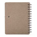 Brinde Caderno Kraft B6 com Porta Caneta 3