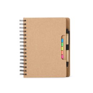 Brinde Caderno com Autoadesivos e Caneta