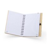 Brinde Caderno de Papelão com Caneta 2