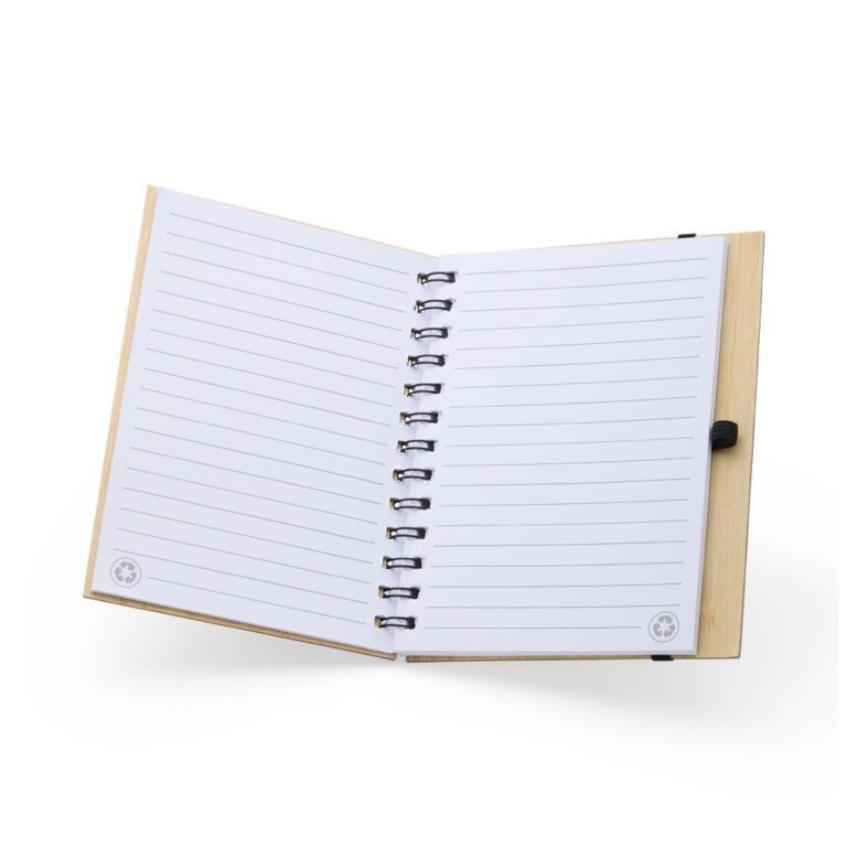 Brinde Caderno de Papelão com Caneta 2