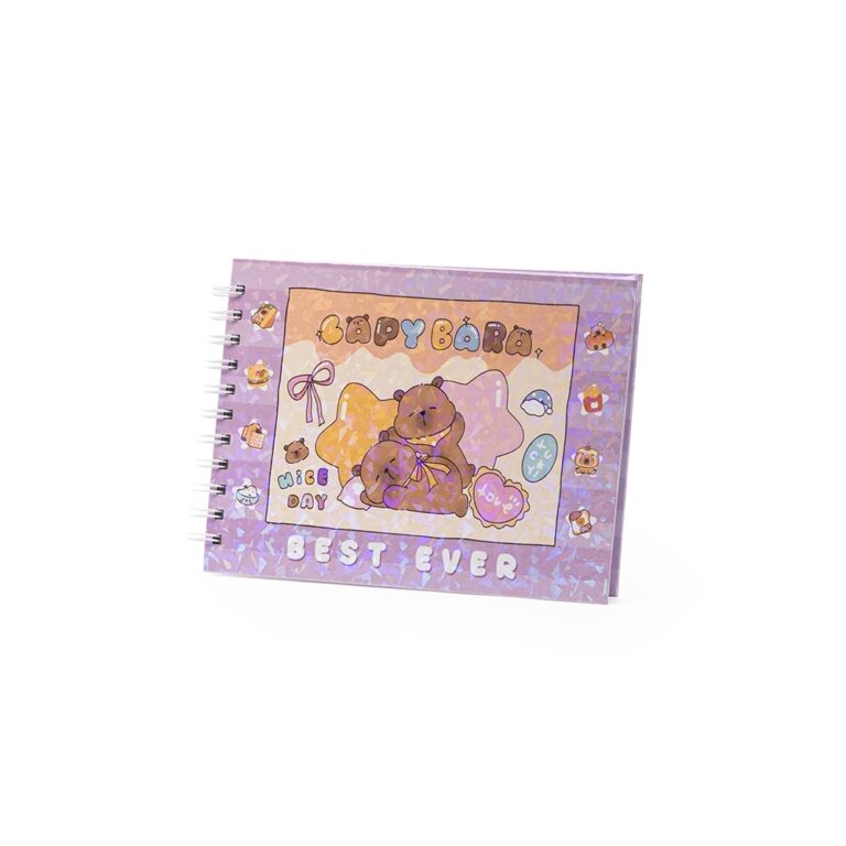 Brinde Caderno Para Colorir Capivara