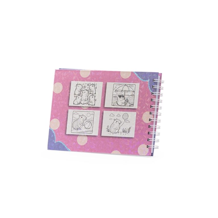 Brinde Livro Para Colorir Capivara 3