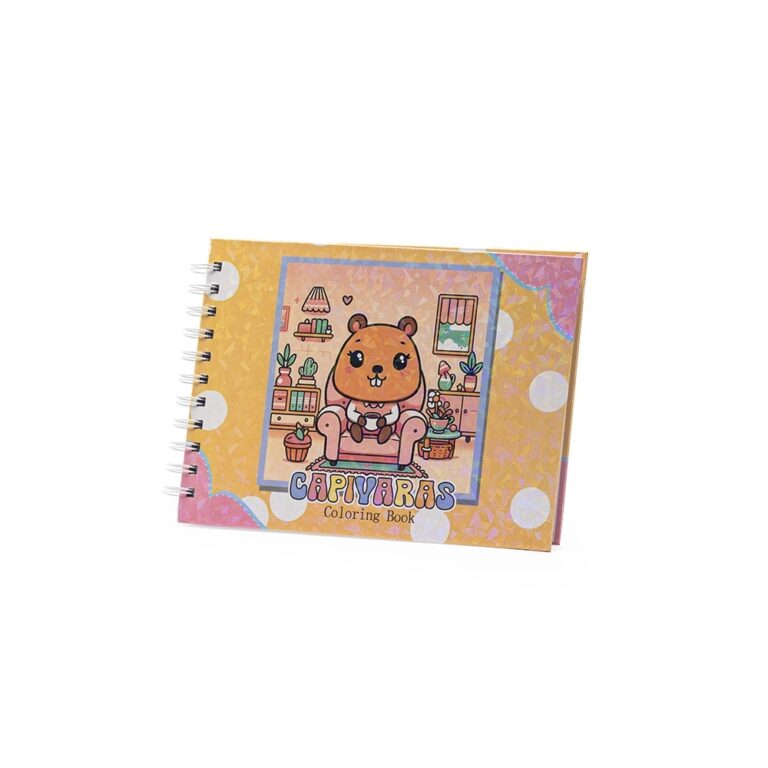 Brinde Livro Para Colorir Capivara 6