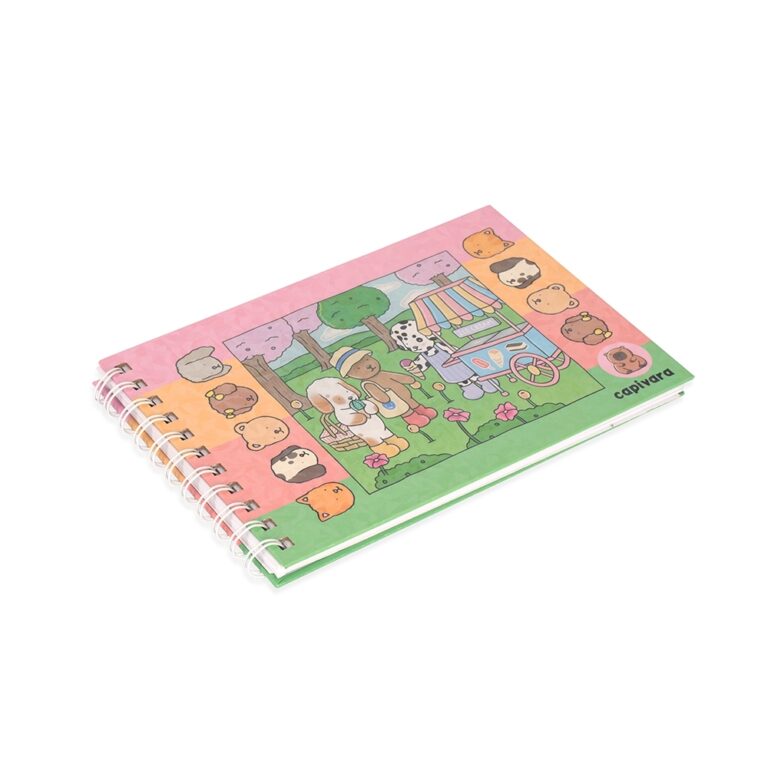 Brinde Caderno Para Colorir Desenho Animado