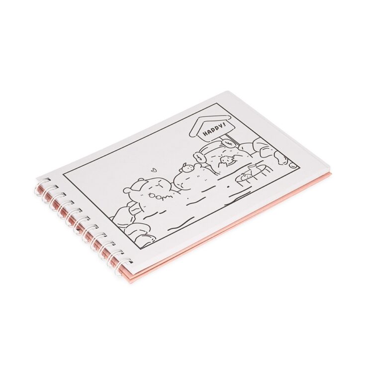 Brinde Caderno Para Colorir Capivara 1