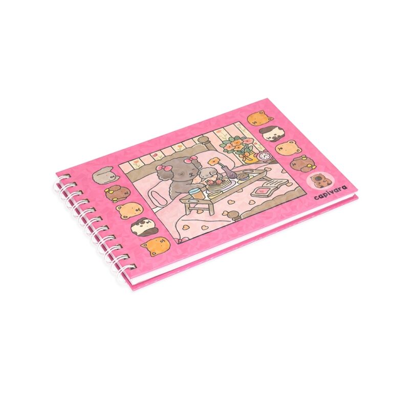 Brinde Caderno Para Colorir Desenho Animado