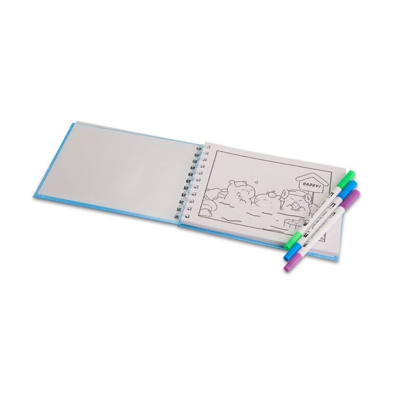 Brinde Caderno Para Colorir Capivara 1