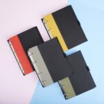Brinde Caderno Fichário de Couro Sintético 1