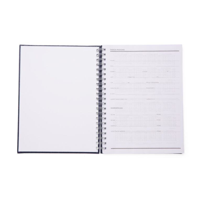 Caderno de Couro Sintético 2