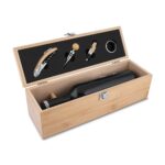 Brinde Kit Vinho Bambu 4 Peças 2