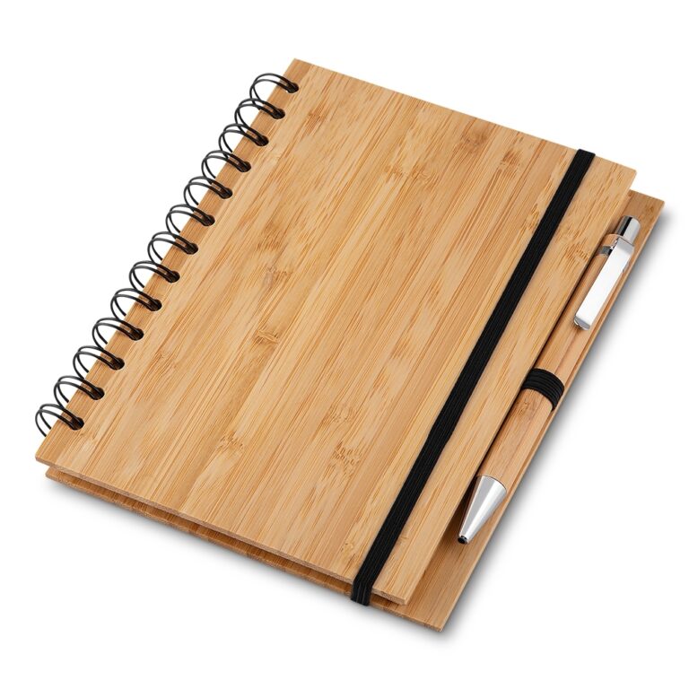 Brinde Caderno Ecológico com Caneta