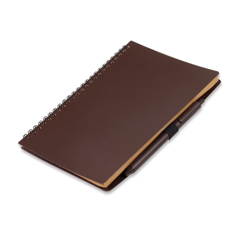 Brinde Caderno Ecológico com Caneta
