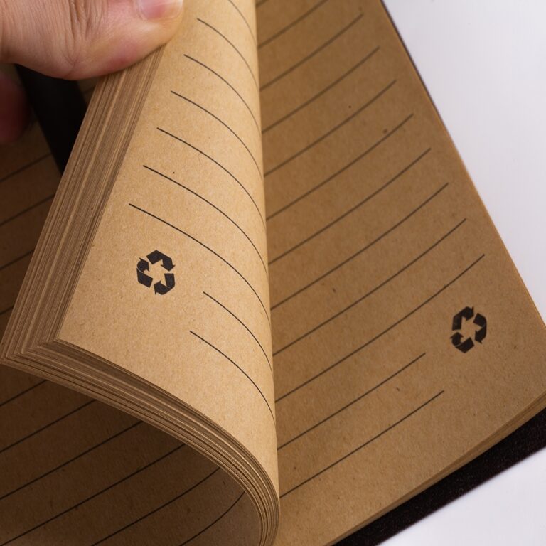 Brinde Caderno Ecológico com Caneta 5