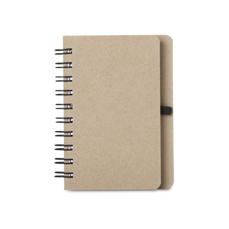 Brinde Caderno Kraft com Porta Caneta 2