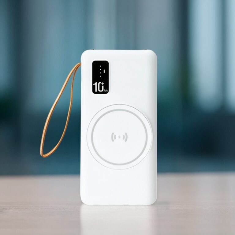 Brinde Power Bank 10.000mAh com Carregamento via Indução ou via Cabo 4