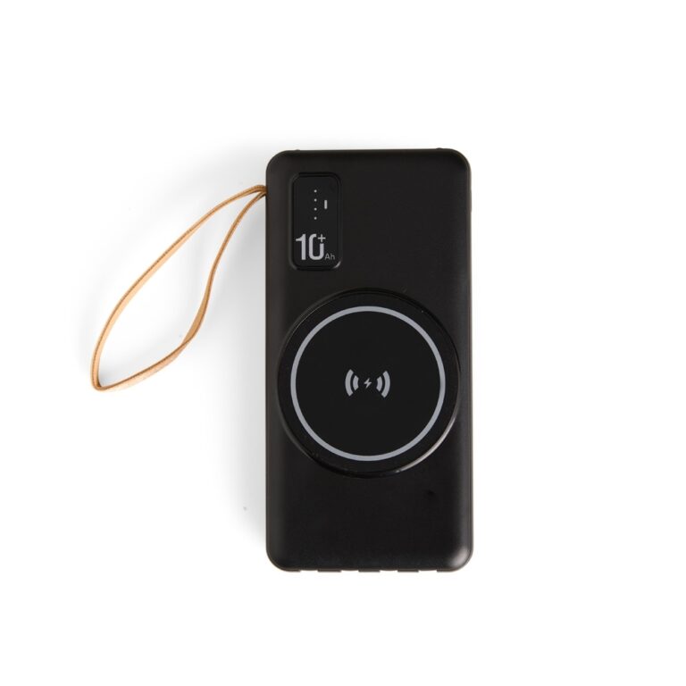 Brinde Power Bank 10.000mAh com Carregamento via Indução ou via Cabo