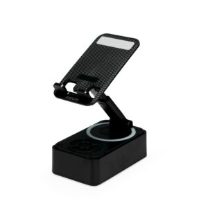Brinde Suporte Celular com Caixa de Som