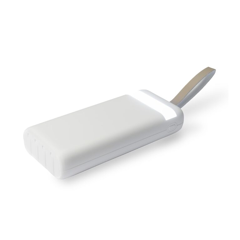 Brinde Power Bank 20.000mAh com Lanterna e Multissaídas 4