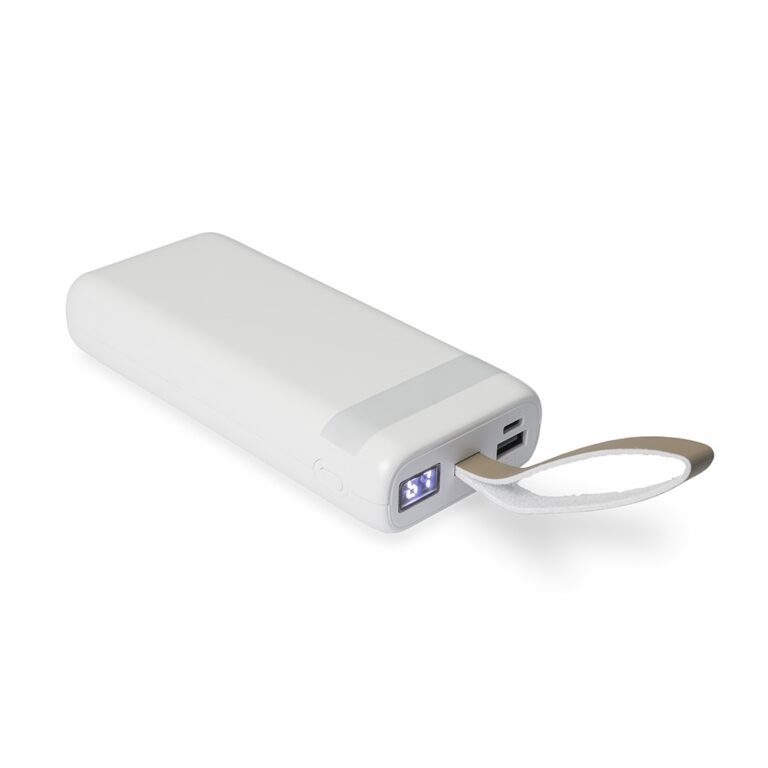 Brinde Power Bank 20.000mAh com Lanterna e Multissaídas 5