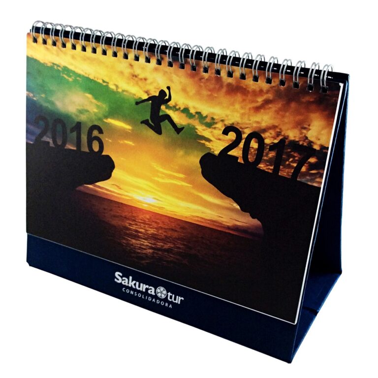 Calendário com wire-o