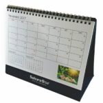 Calendário com wire-o 2