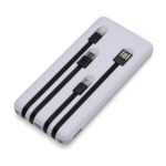 Brinde Power Bank 10.000mAh com Lanterna e Multissaídas 2