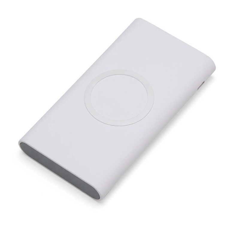 Brinde Power Bank 8000mAh com Carregamento via Indução ou via Cabo