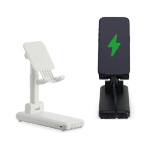 Brinde Power Bank 10.000mAh Multissaídas com Suporte para Celular ou Tablet 1