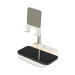 Brinde Base de Carregamento com Suporte Celular e Luminária 6