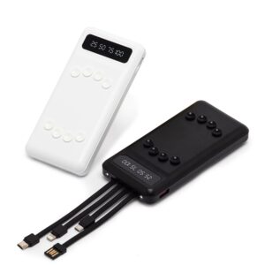 Brinde Power Bank 10.000mAh com Lanterna e Multissaídas 1