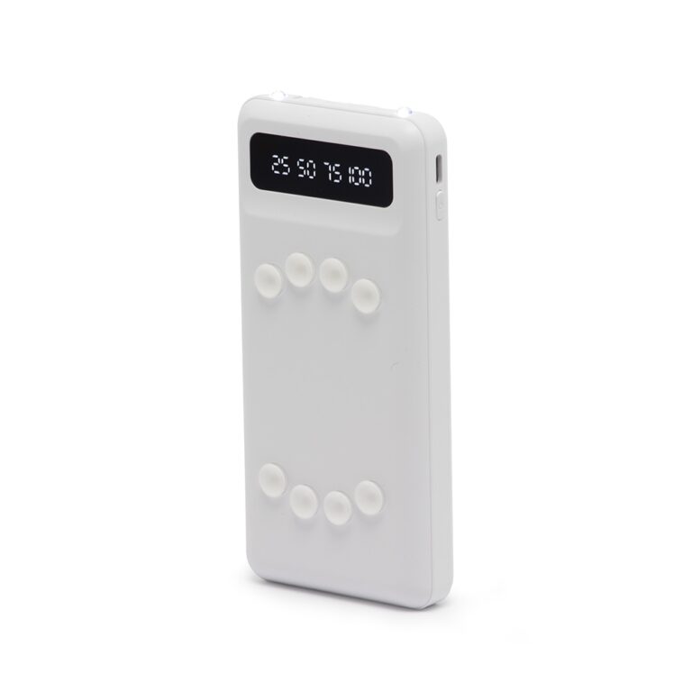 Brinde Power Bank 10.000mAh com Lanterna e Multissaídas 2