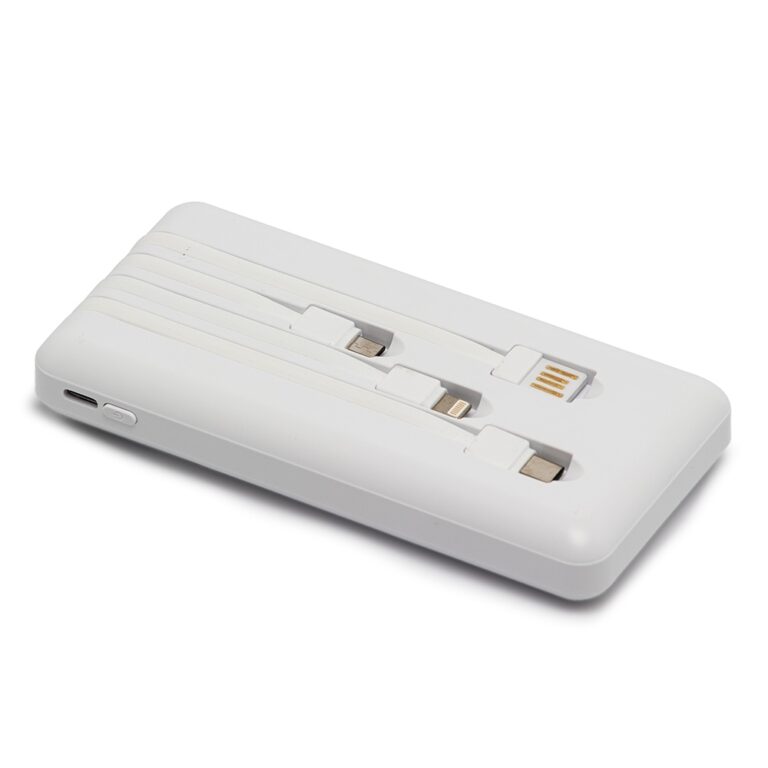 Brinde Power Bank 10.000mAh com Lanterna e Multissaídas 3
